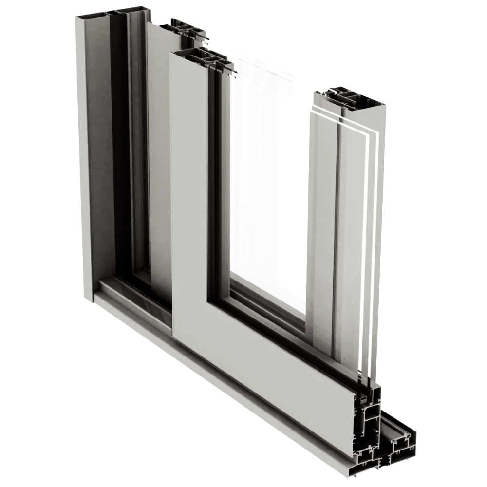 Série Wideslide 250 Alumínio SAPA