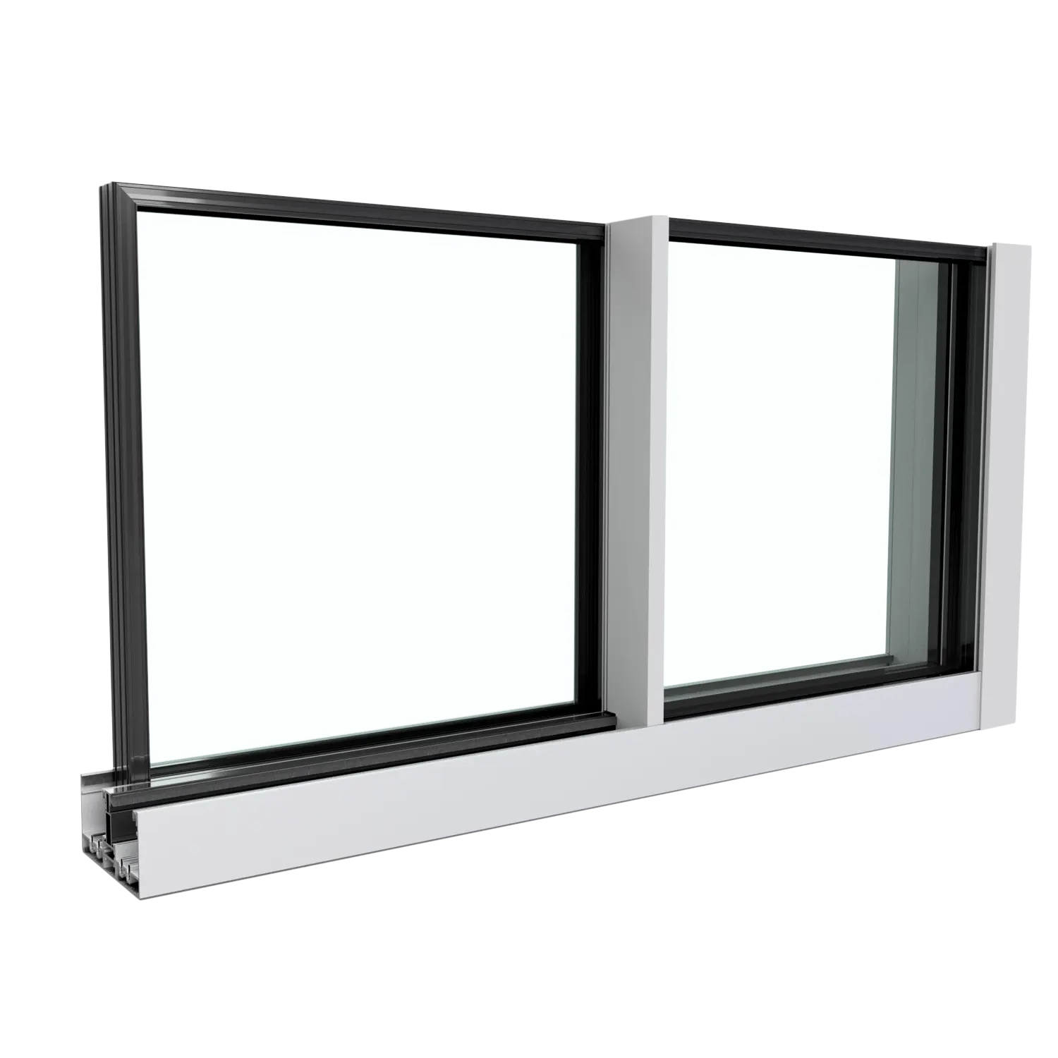 Série Slimslide Evvo St Alumínio SAPA