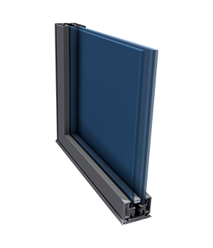 Série Slimdoor Alumínio SAPA