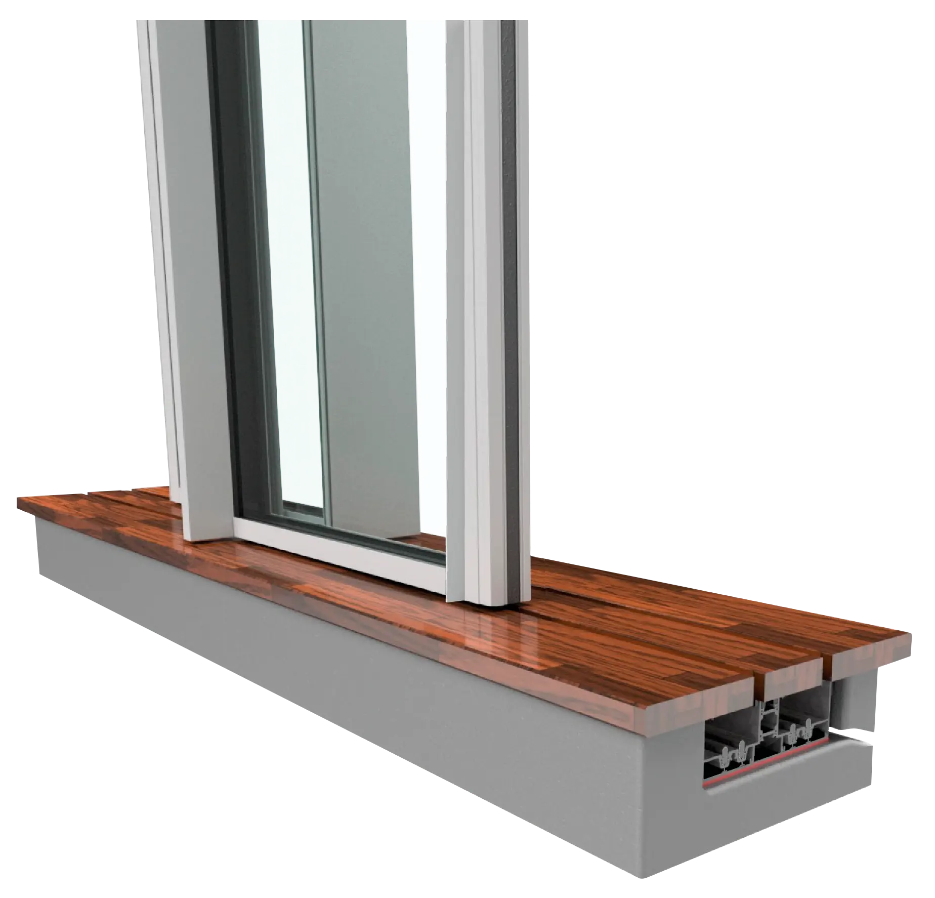 Série Slimslide Evvo Alumínio SAPA