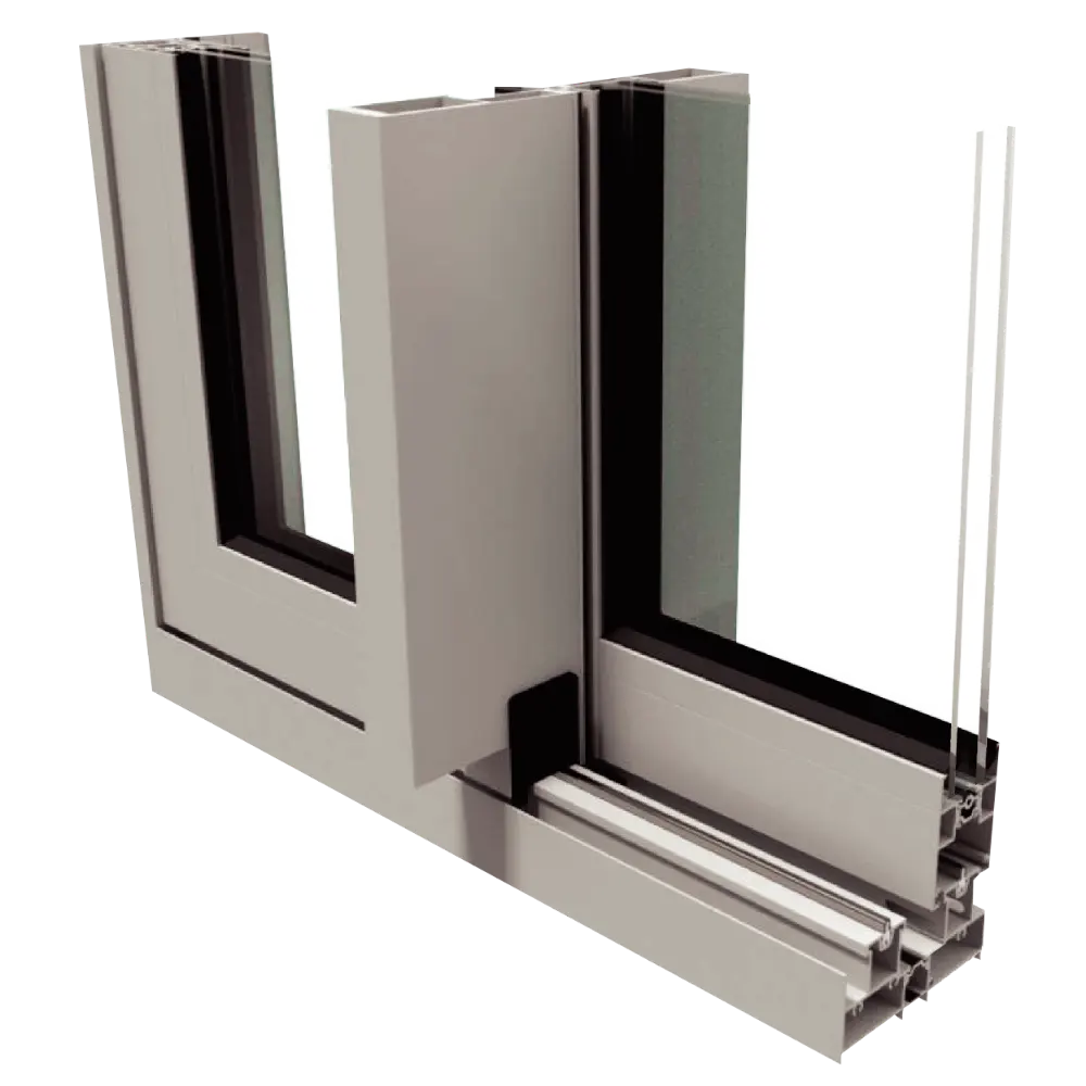 Série Wideslide 150 Alumínio SAPA