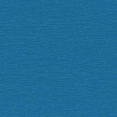 Acabamentos folheados Azul Brilhante